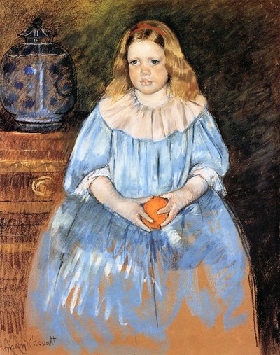 Margaret Milligan Sloan, 1893 by Mary Cassatt
